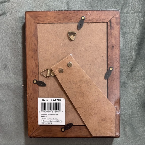 Lot of 2 wood frame & photo album for 4” x 6” photo - Picture 4 of 6